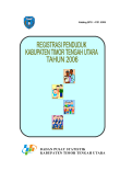 Registrasi Penduduk Kabupaten Timor Tengah Utara Tahun 2006